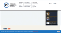 Desktop Screenshot of diabetesmadrid.org